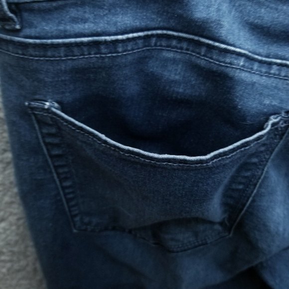 Indigo Rein Women's 11 Blue Skinny Jeans 32.75" 30.5" 8" - Picture 9 of 11